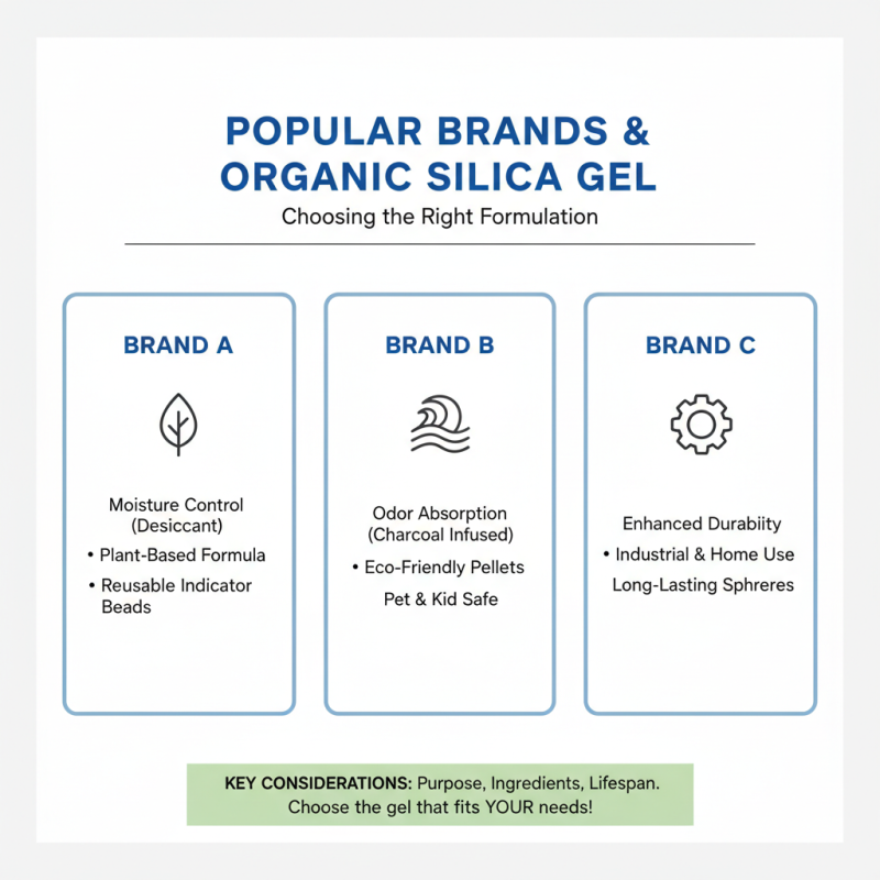 How to Choose the Best Organic Silica Gel for Your Needs?