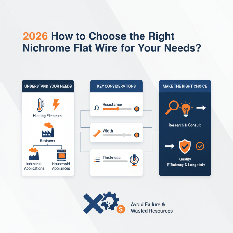 2026 How to Choose the Right Nichrome Flat Wire for Your Needs?