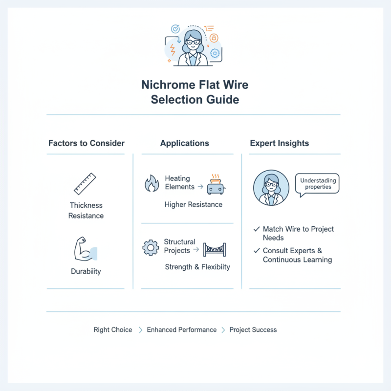 How to Choose Nichrome Flat Wire for Your Projects?