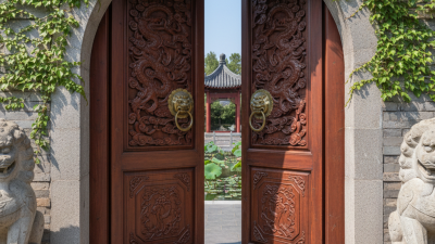 China Top External Wooden Doors for Your Home Design Needs?