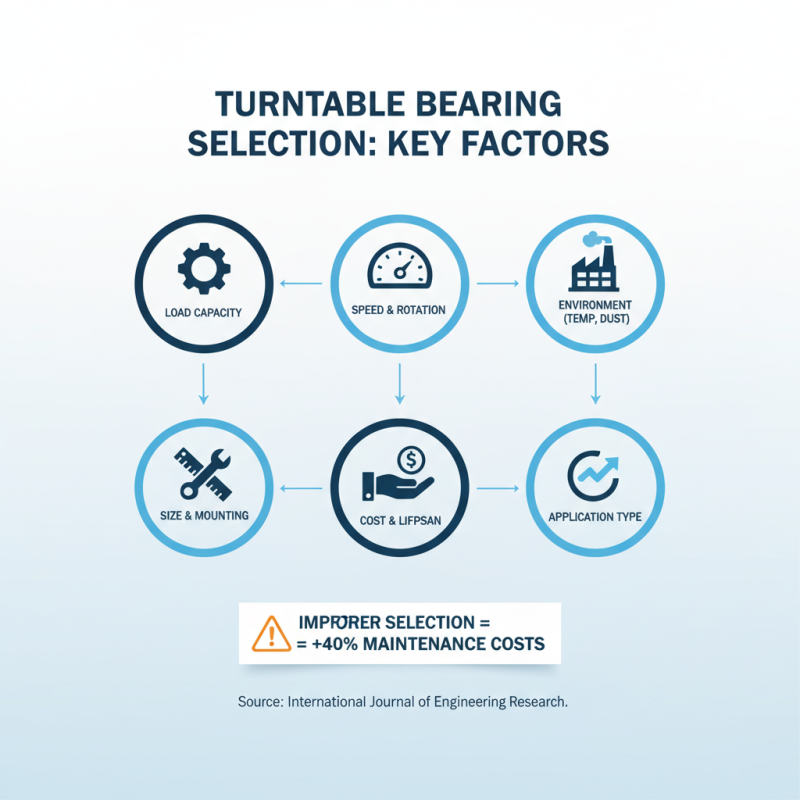 10 Essential Tips for Choosing the Right Industrial Turntable Bearing