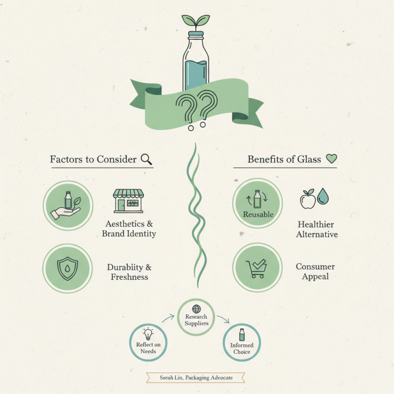 How to Choose the Best Glass Juice Bottles for Your Needs?