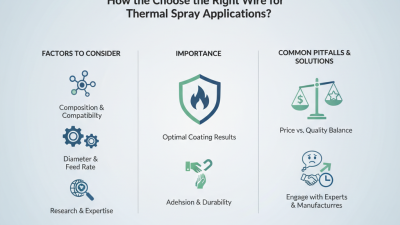 How to Choose the Right Wire for Thermal Spray Applications?