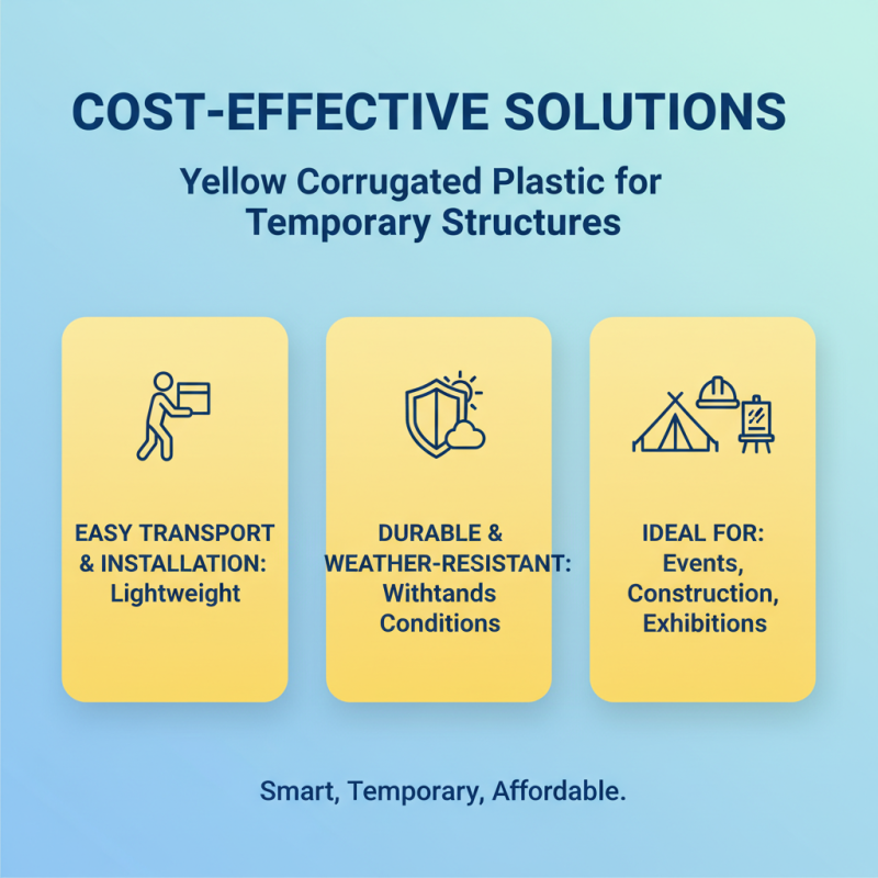 The Best 5 Uses for Yellow Corrugated Plastic in Your Projects?