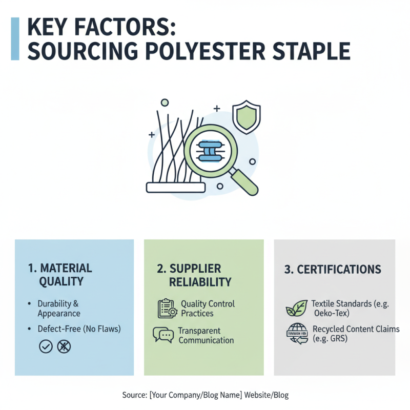 What is Polyester Staple and How to Source It Efficiently?