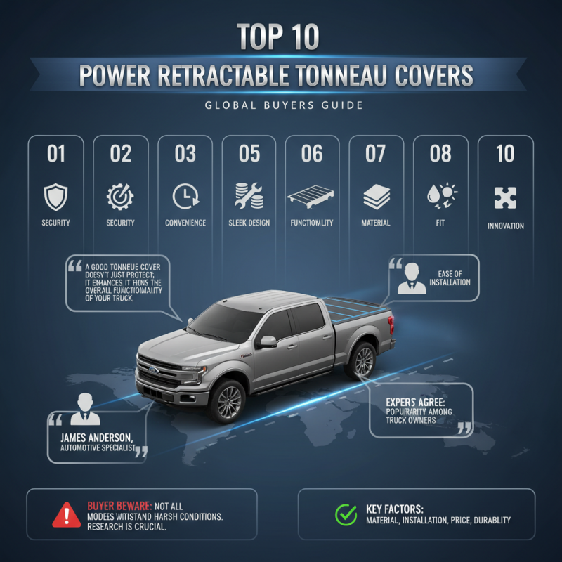 Top 10 Power Retractable Tonneau Covers for Global Buyers?