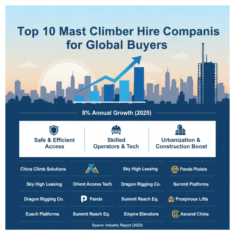 Top 10 Mast Climber Hire Options in China for Global Buyers?