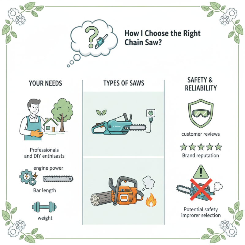 How to Choose the Right China Chain Saw for Your Needs?