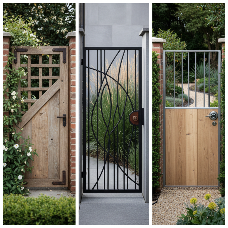 2026 Top Trends in Single Garden Gate Designs and Styles?