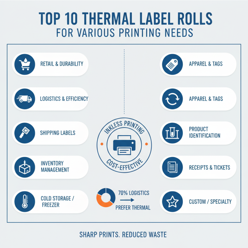 10 Best Thermal Label Sticker Roll Options for Your Printing Needs?