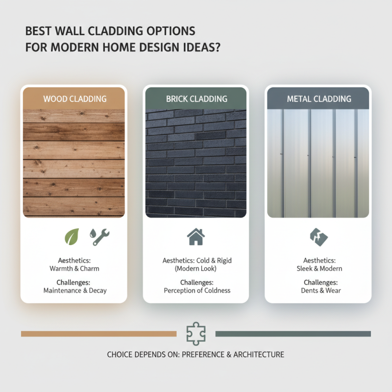 Best Wall Cladding Options for Modern Home Design Ideas?