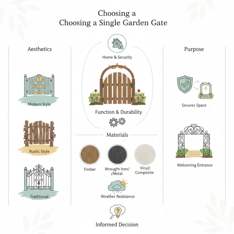 How to Choose the Best Single Garden Gate for Your Home?