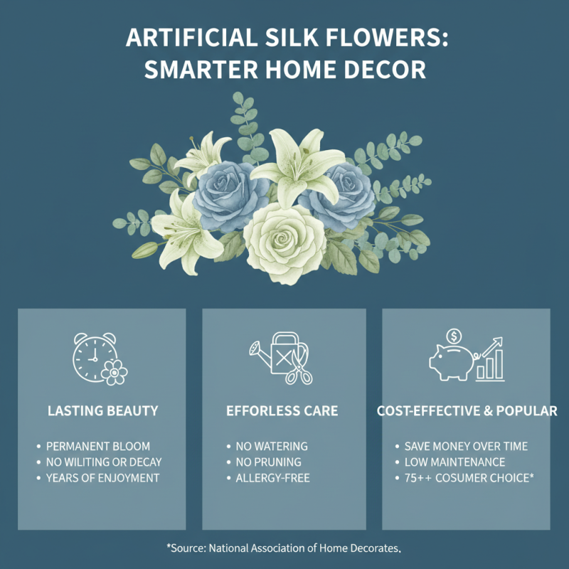 Why Choose Artificial Silk Flowers for Your Home Decor?