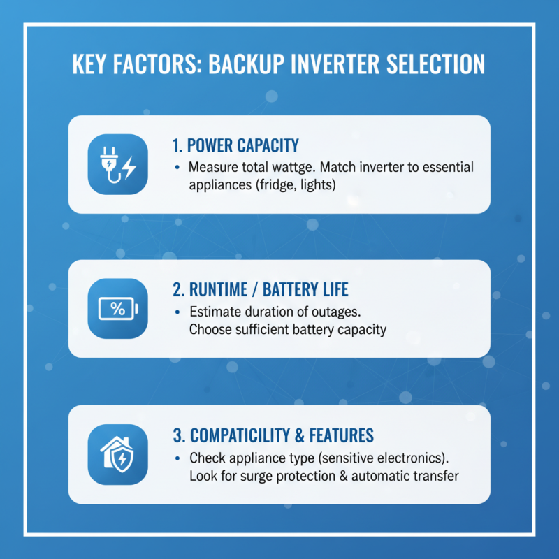 How to Choose the Right Home Backup Inverter for Your Needs?