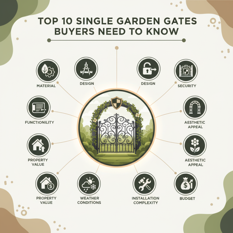 Top 10 Single Garden Gates Buyers Need to Know?