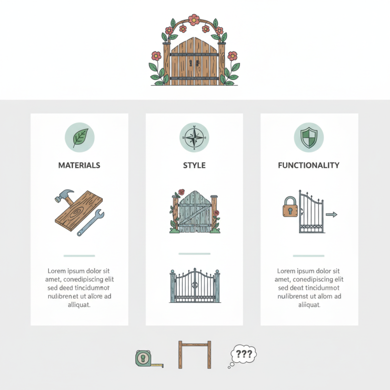 What to Consider When Buying a Single Garden Gate?