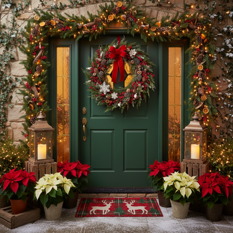 2026 Best Christmas Door Decorations Ideas for a Festive Home?
