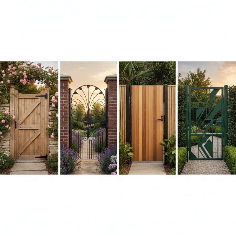 Best Single Garden Gate Options for Your Home Garden Design?