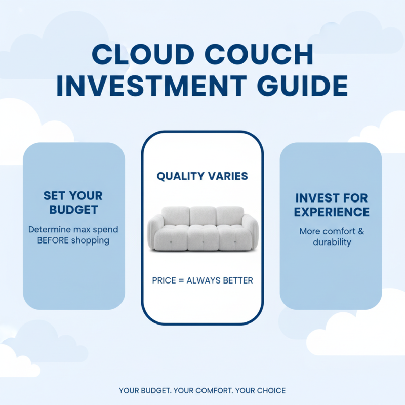 How to Choose the Perfect Cloud Couch for Your Home?