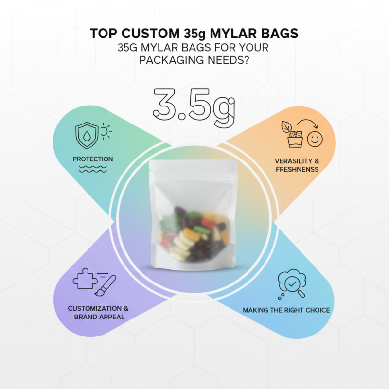 Top Custom 35g Mylar Bags for Your Packaging Needs?
