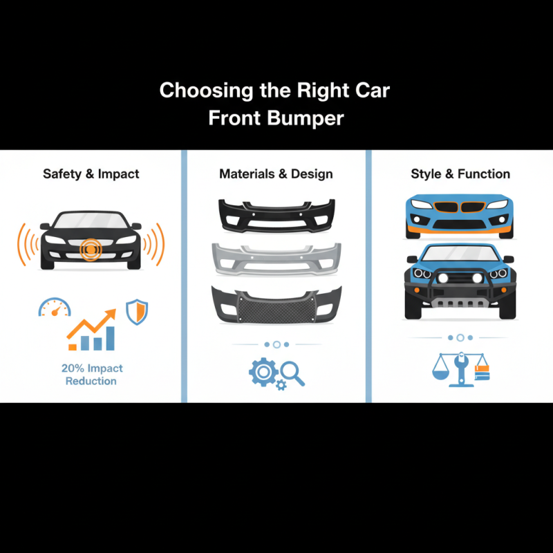 How to Choose the Right Car Front Bumper for Your Vehicle?