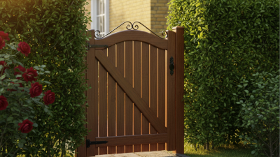 How to Choose the Best Single Garden Gate for Your Home?