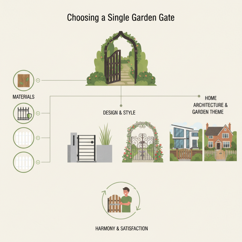 How to Choose the Perfect Single Garden Gate for Your Home?
