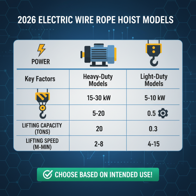 2026 Best Electric Wire Rope Hoist Options Available Today?