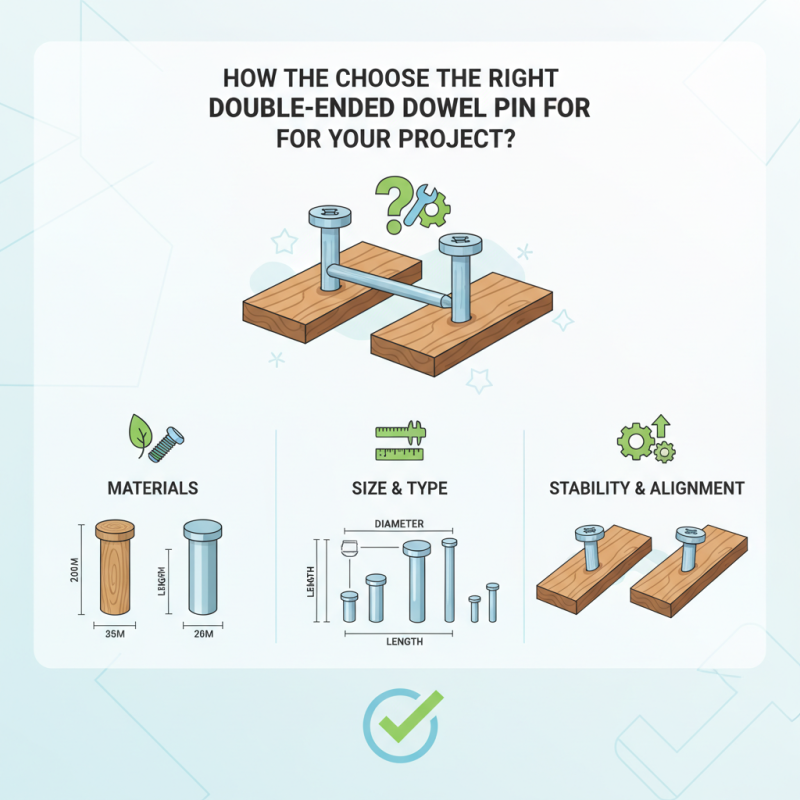 How to Choose the Right Double-Ended Dowel Pin for Your Project?