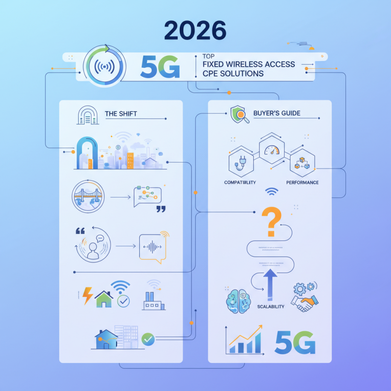 Top 2026 5G Fixed Wireless Access CPE Solutions for Buyers?