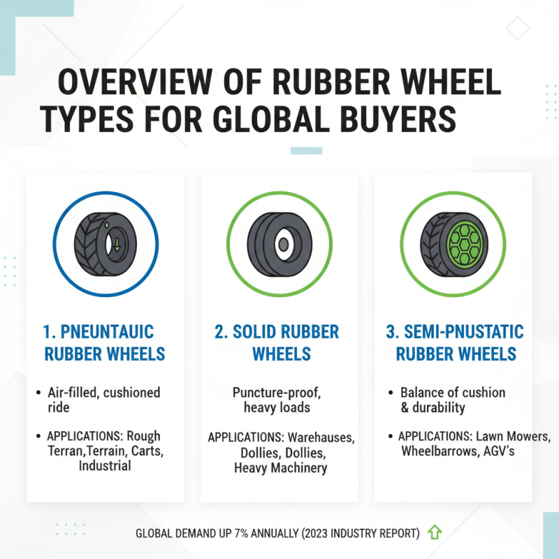 2026 Best Rubber Wheel Types for Global Buyers to Consider