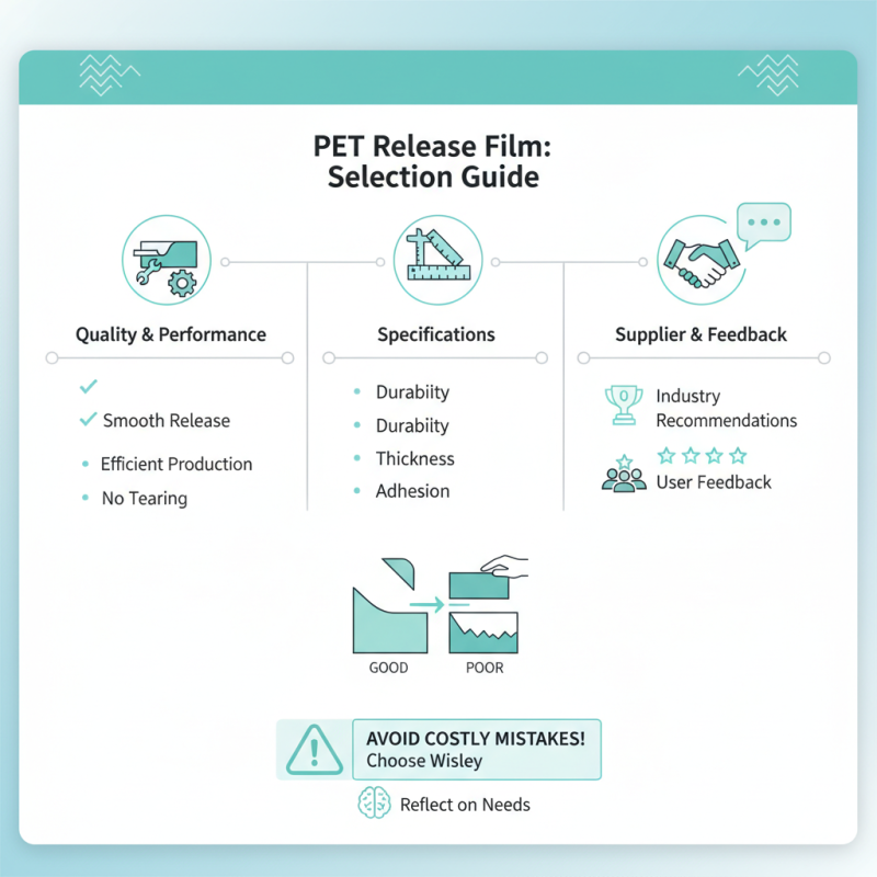Essential Tips for Choosing PET Release Film?