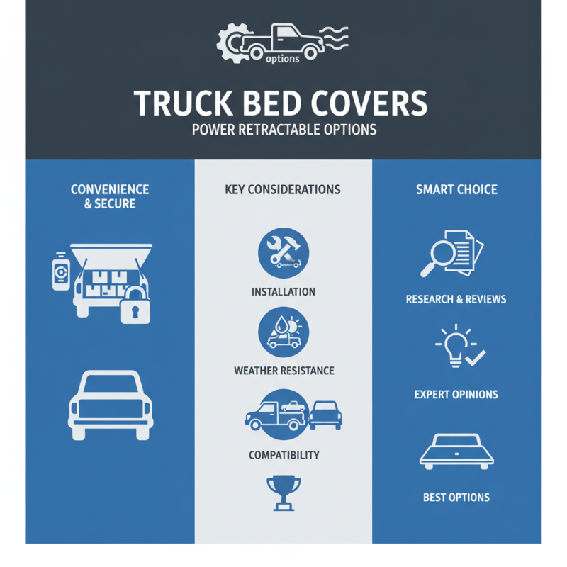 Best Power Retractable Tonneau Cover Options for Your Truck?