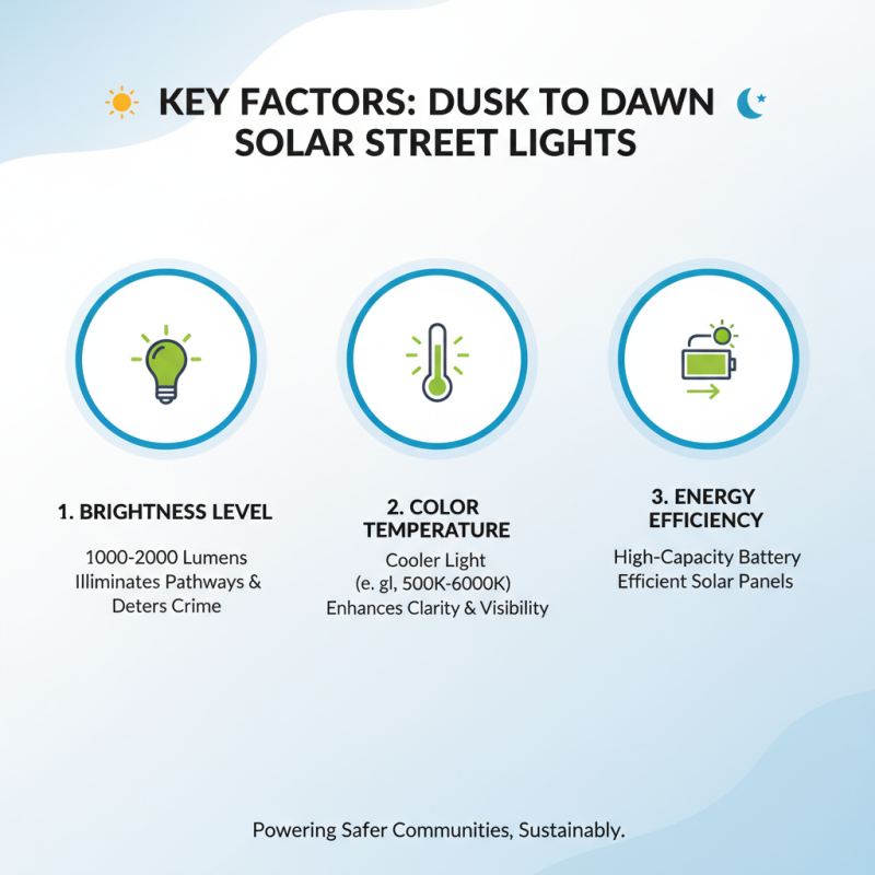 How to Choose Solar Street Light Dusk To Dawn for Your Community?