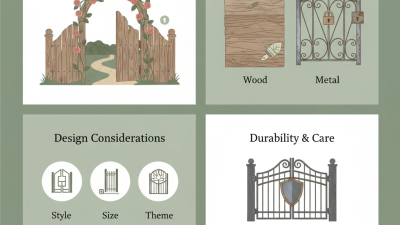 Best Single Garden Gate Options for Your Home Garden?