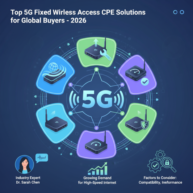 2026 Top 5G Fixed Wireless Access CPE Solutions for Global Buyers?