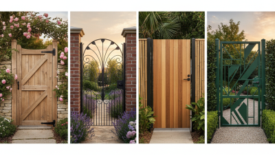 Best Single Garden Gate Options for Your Home Garden Design?