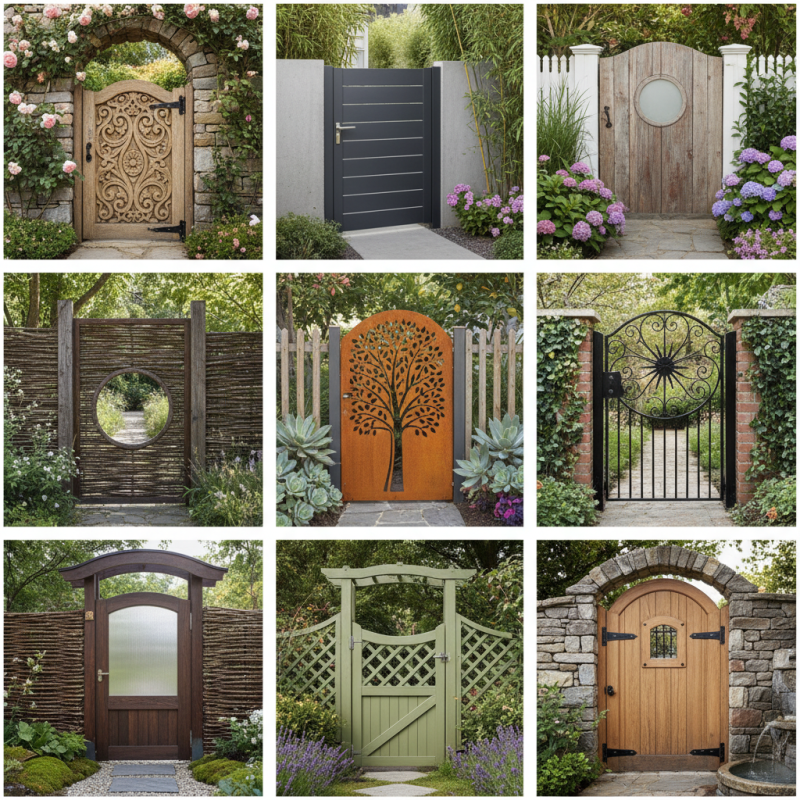 Top 10 Single Garden Gate Designs for Your Home Garden?