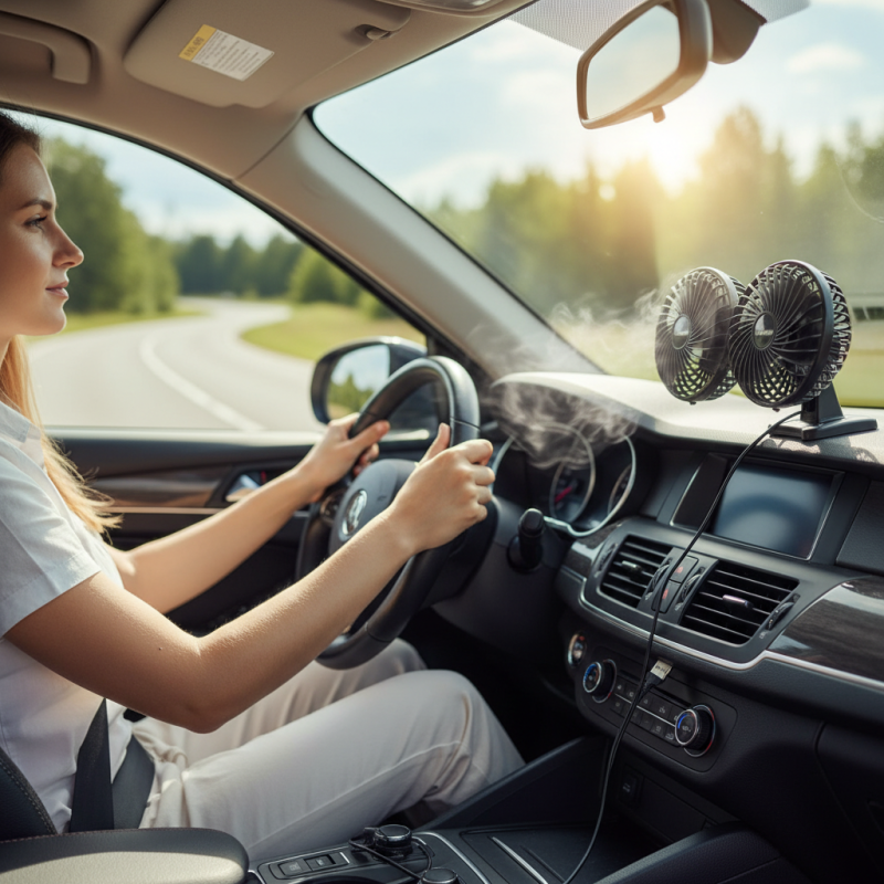 Best Usb Car Fan Options for Comfortable Driving Experience?