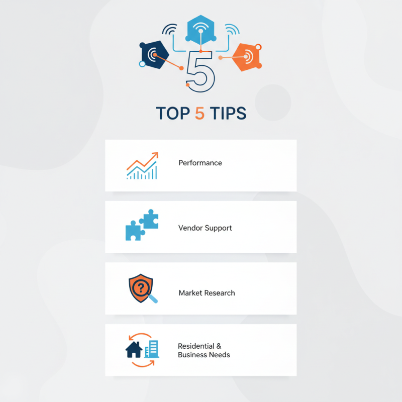Top 5 Tips for Choosing the Best 5G Fixed Wireless Access CPE Solution?