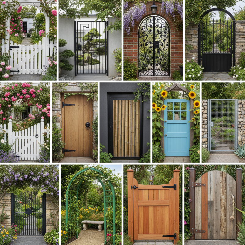 Top 10 Stylish Single Garden Gates for Your Home Garden?
