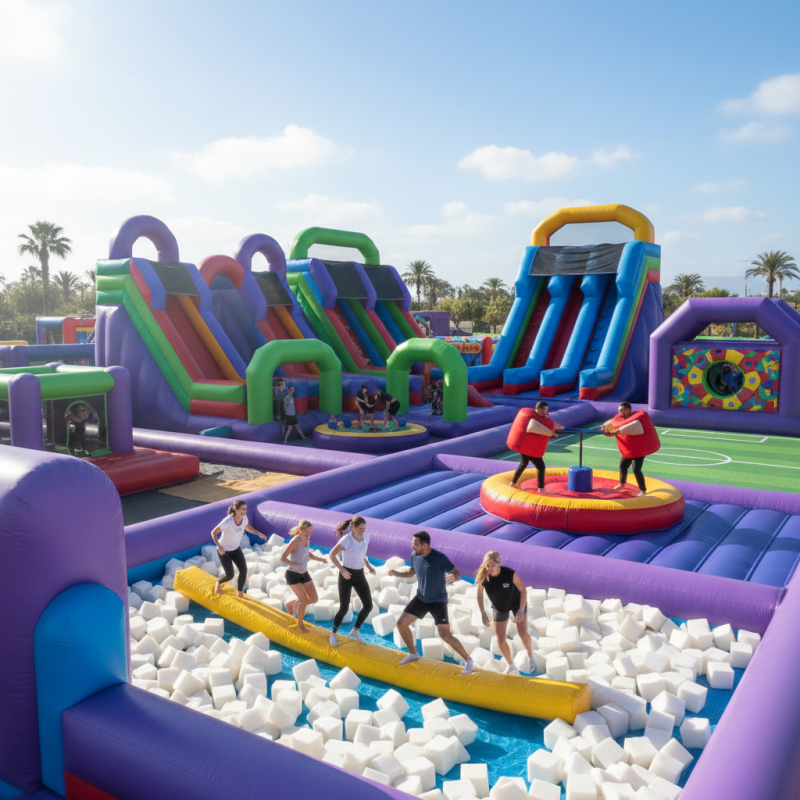 Top 5 Inflatable Parks for Adults to Experience Fun?