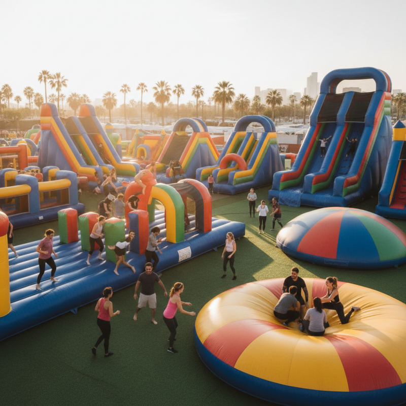 What is an Inflatable Park for Adults and Why Visit?