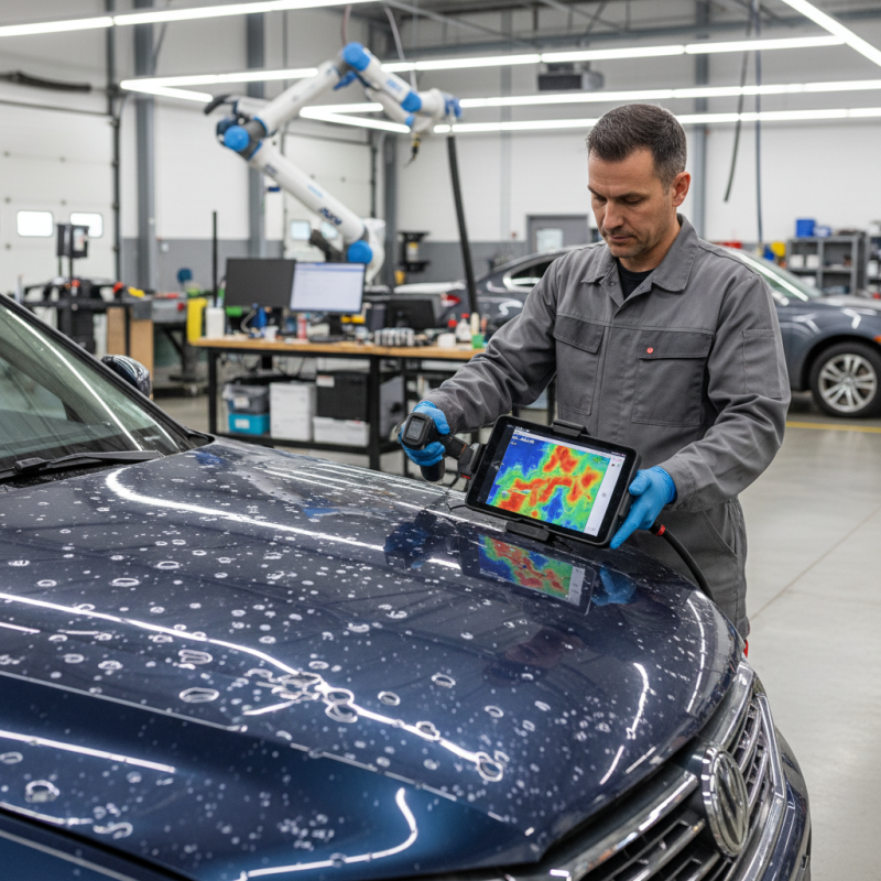 How to Use a Vehicle Hail Damage Scanning System for Repairs?