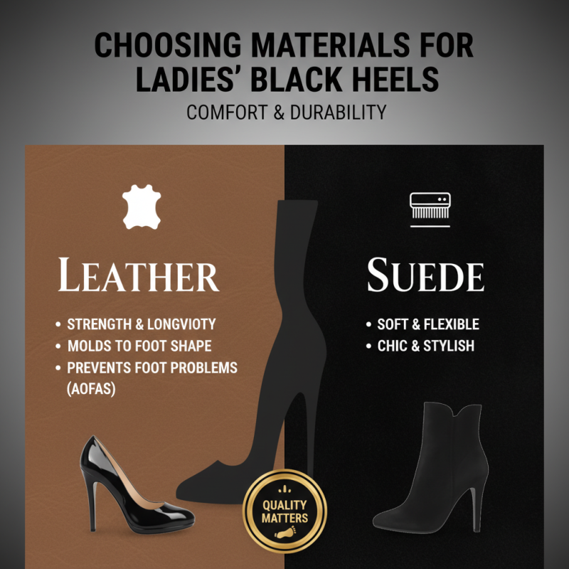 How to Choose the Perfect Ladies Black Heel for Any Occasion?