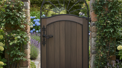 Top Quality Single Garden Gate Options for Global Buyers?