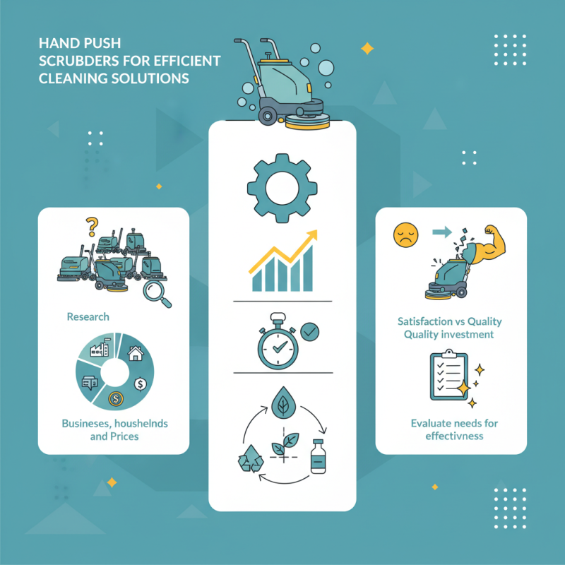 2026 Best Hand Push Scrubbers for Efficient Cleaning Solutions?