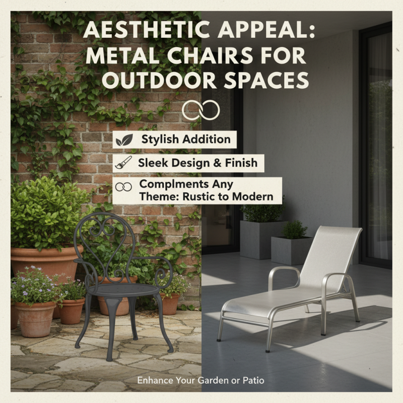What Are the Benefits of Metal Garden Chairs for Your Outdoor Space?