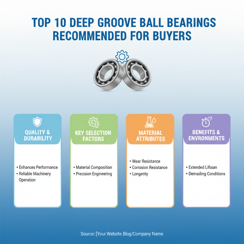Top 10 Deep Groove Ball Bearings for Global Buyers?