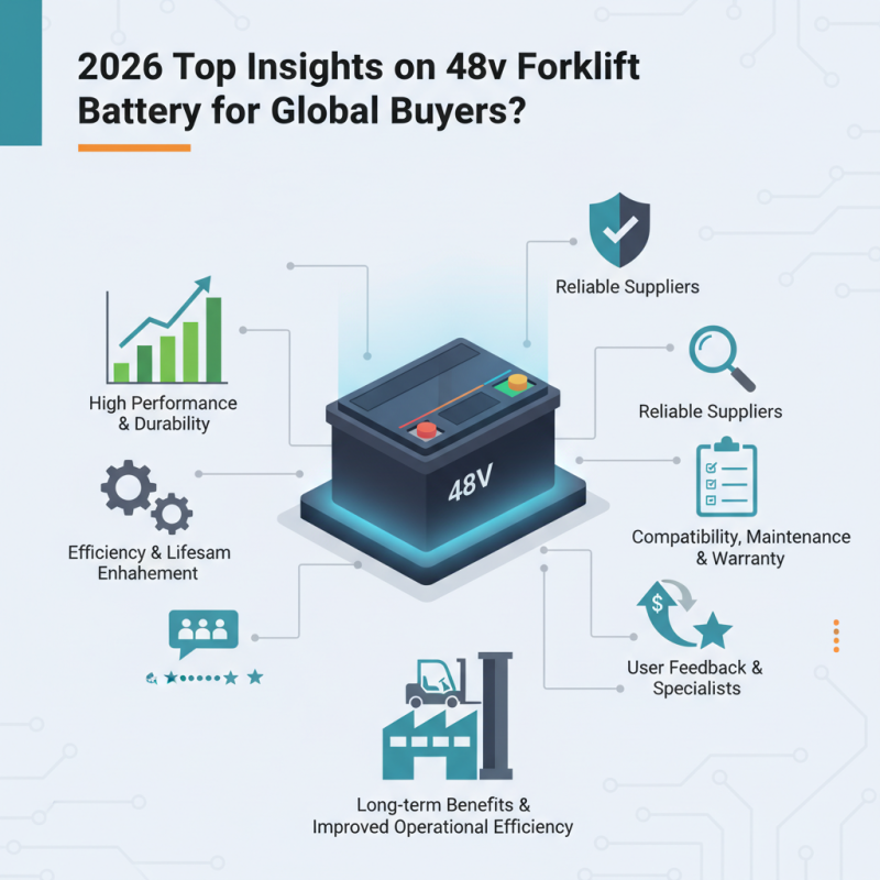 2026 Top Insights on 48v Forklift Battery for Global Buyers?